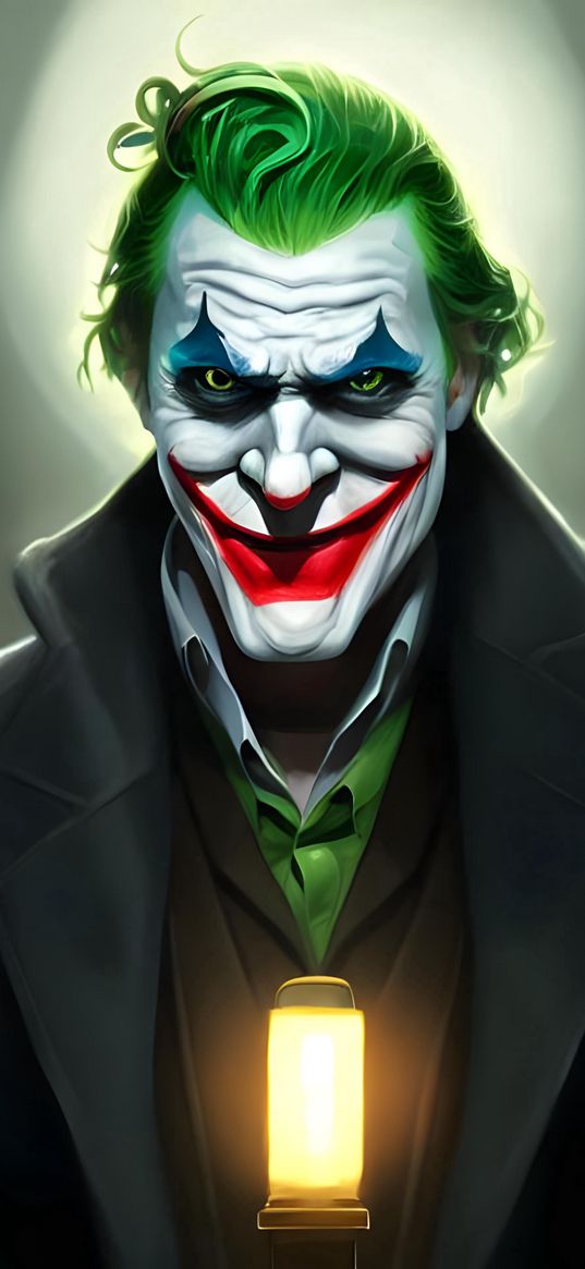 nn_vanillasky, ai artist, joker, dark, bright, art