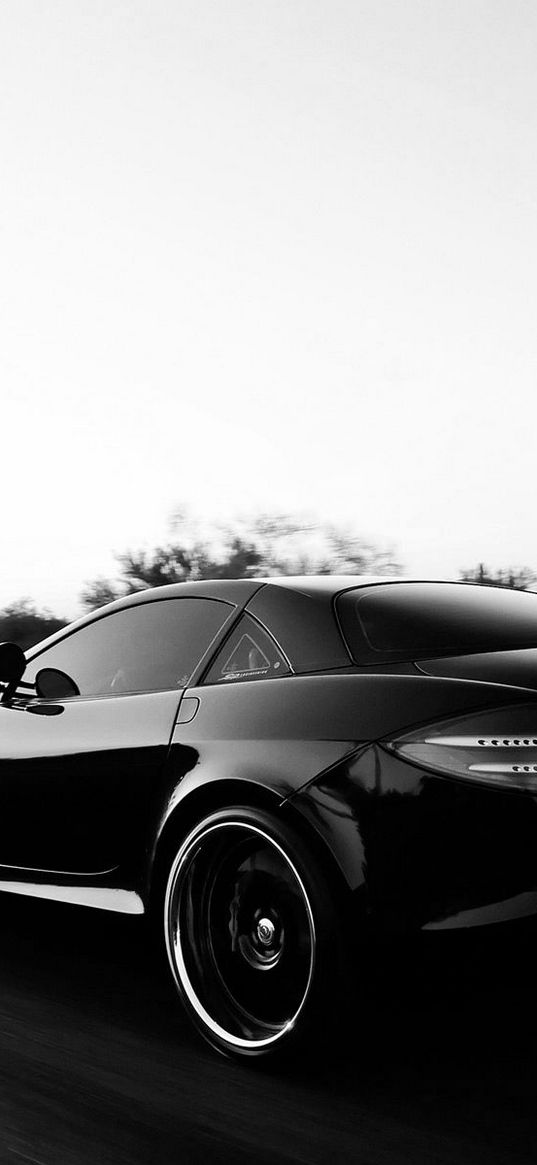 mercedes benz, car, black, track, style