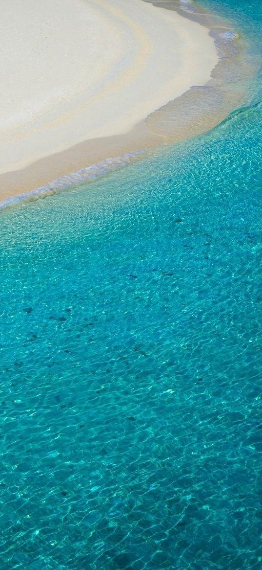 lagoon, blue water, beach, coast, girl, hat, sand, resort, rest