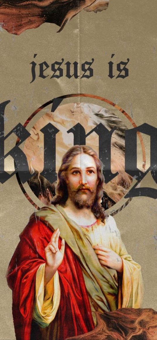 jesus christ, king, prayer, religion, brochure, poster, art