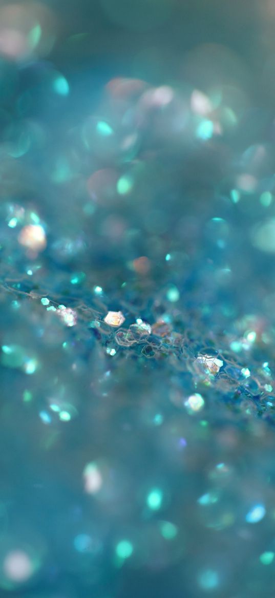 glitter, sequins, blue, bokeh