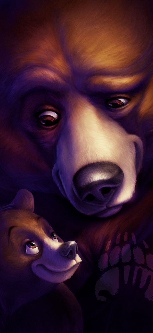 brother bear, cartoon, bears, art