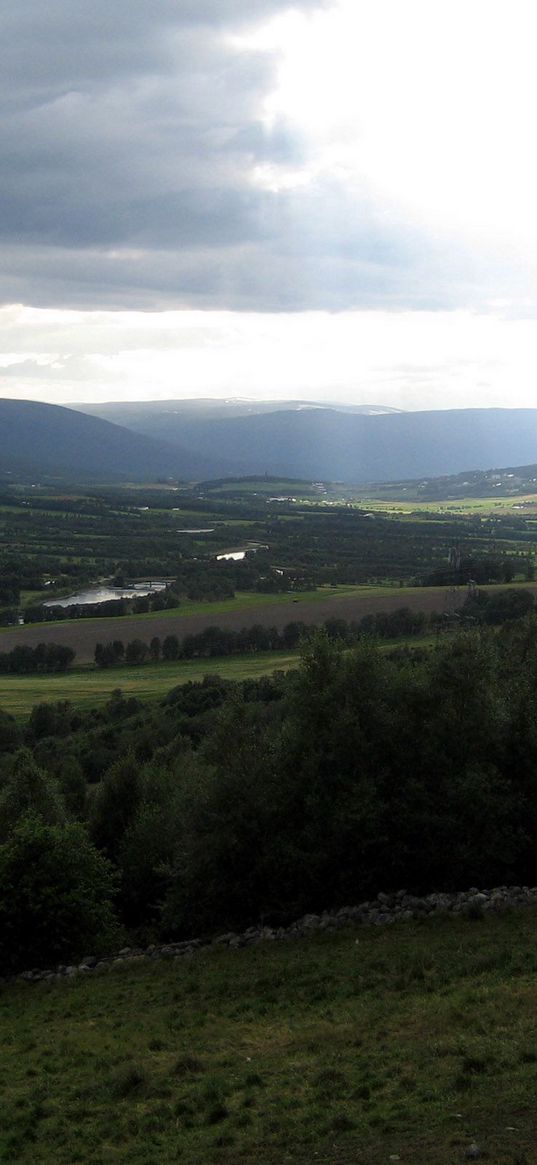 mountains, open spaces, distance