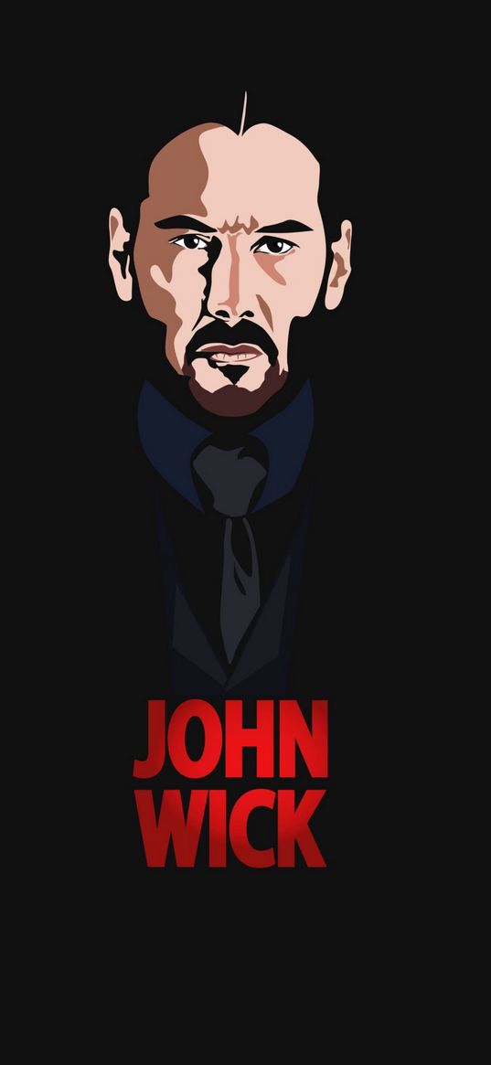 john wick, black, wallpaper, art