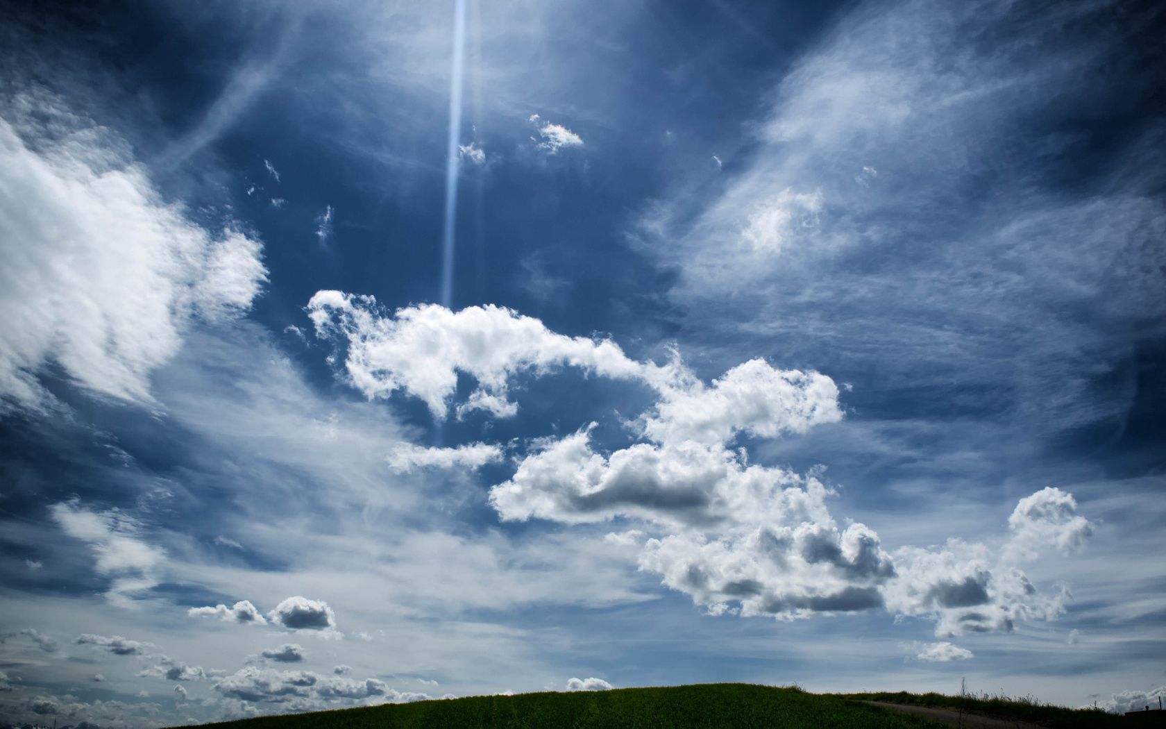 sky, clouds, blue, easy, air, light, day