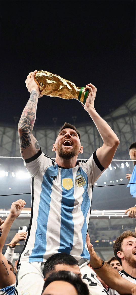 lionel messi, football player, world cup, argentina, soccer player, happiness, victory