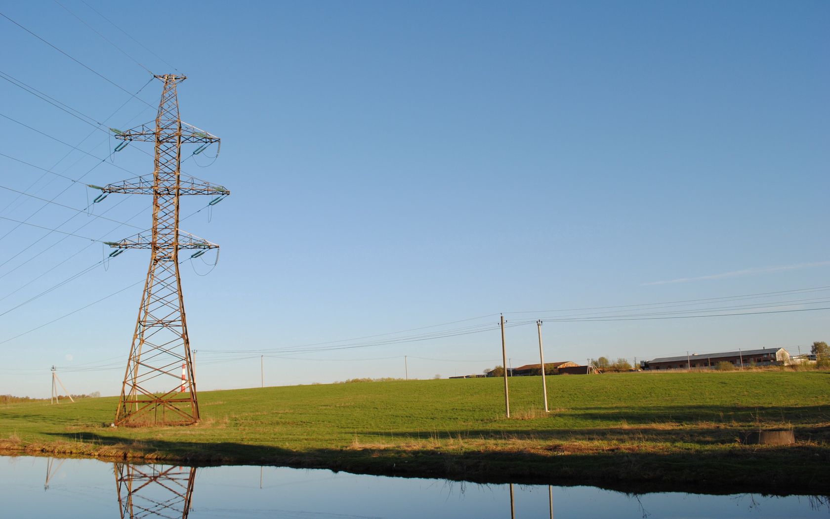 river, tower, state farm