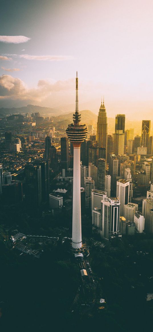 city, metropolis, architecture, kuala lumpur, indonesia