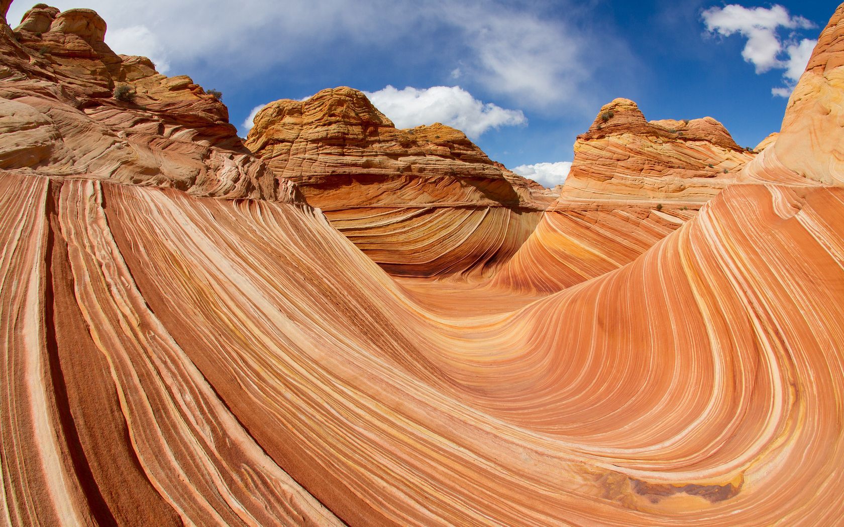 canyon, lines, patterns, cloth, bends