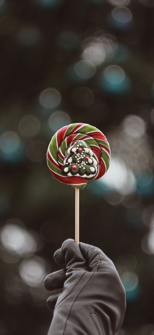 lollipop, sweetness, holiday, new year, decoration, christmas, tree