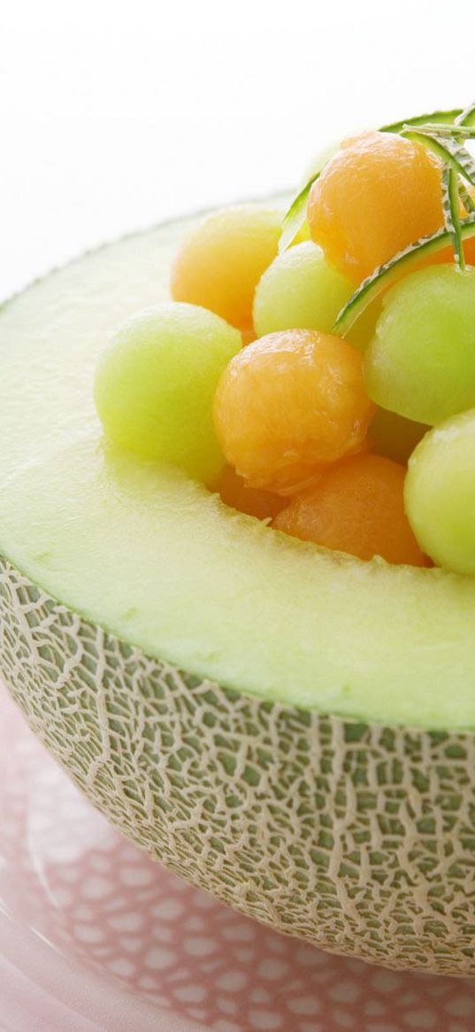 melon, stuffing, dessert, sweet, sweets