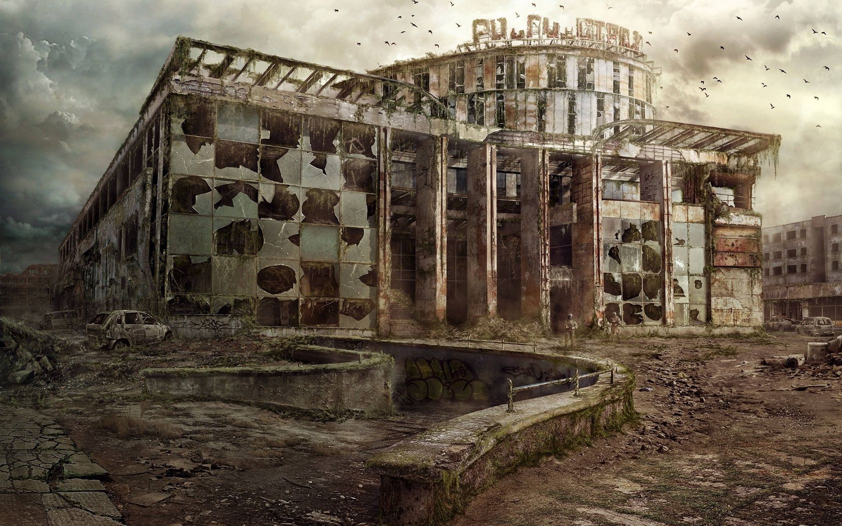 kaliningrad, apocalypse, building