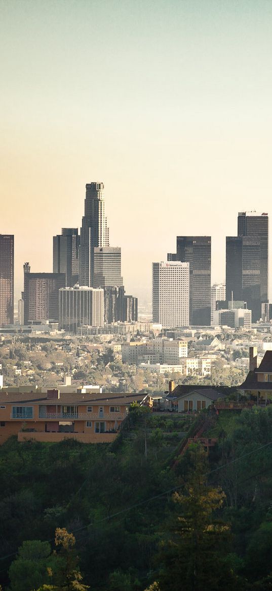 los angeles, laguna beach, buildings, skyscrapers