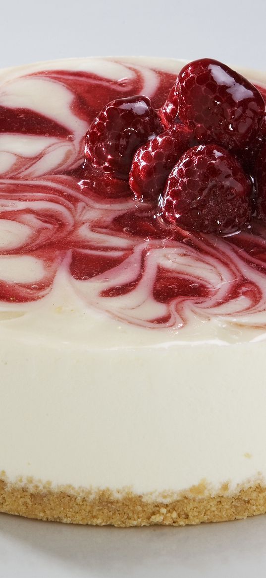 pie, raspberry, sweet, dessert, pattern, glaze