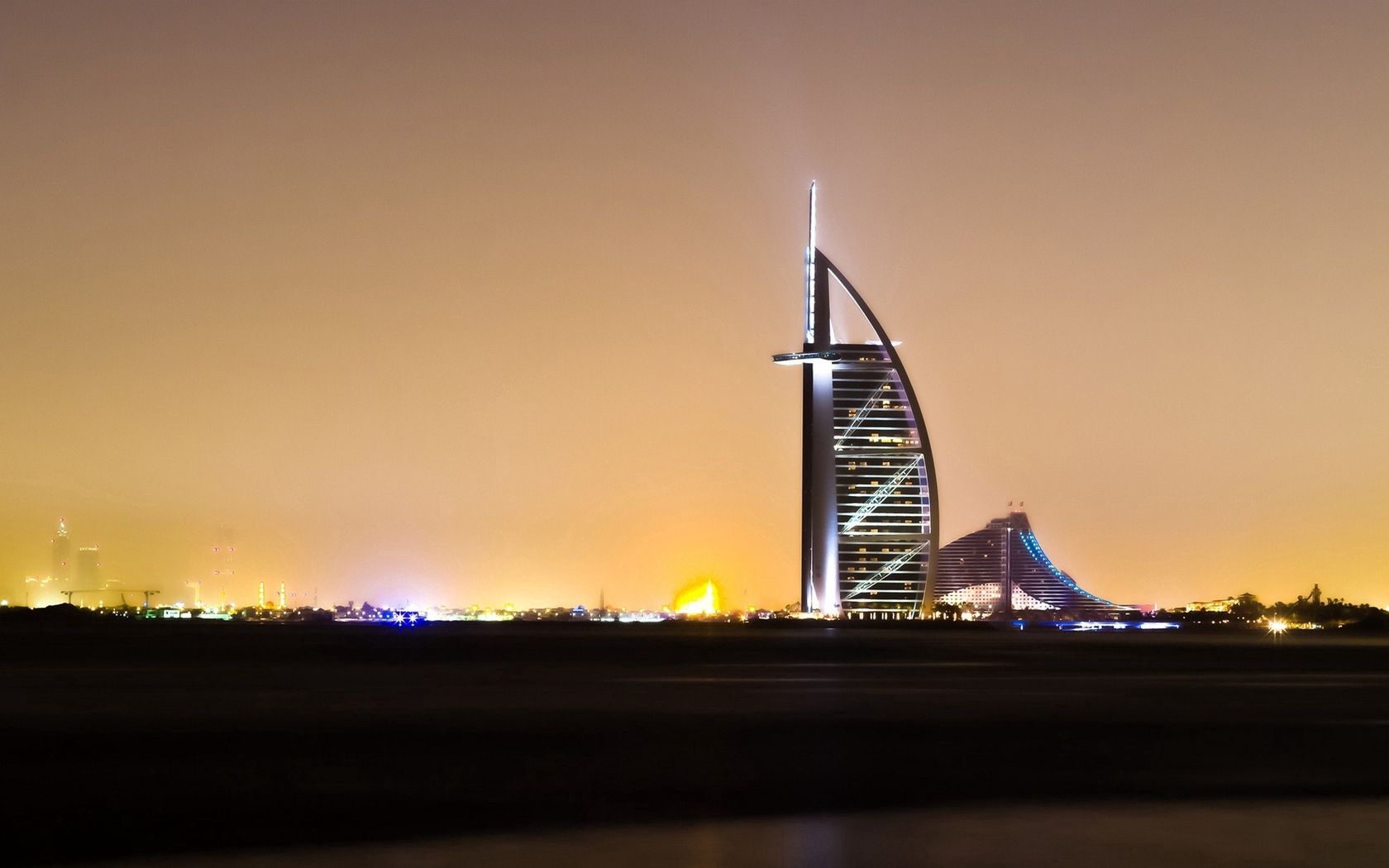 dubai, home, burj al arab, uae, jumeirah beach hotel, night, light