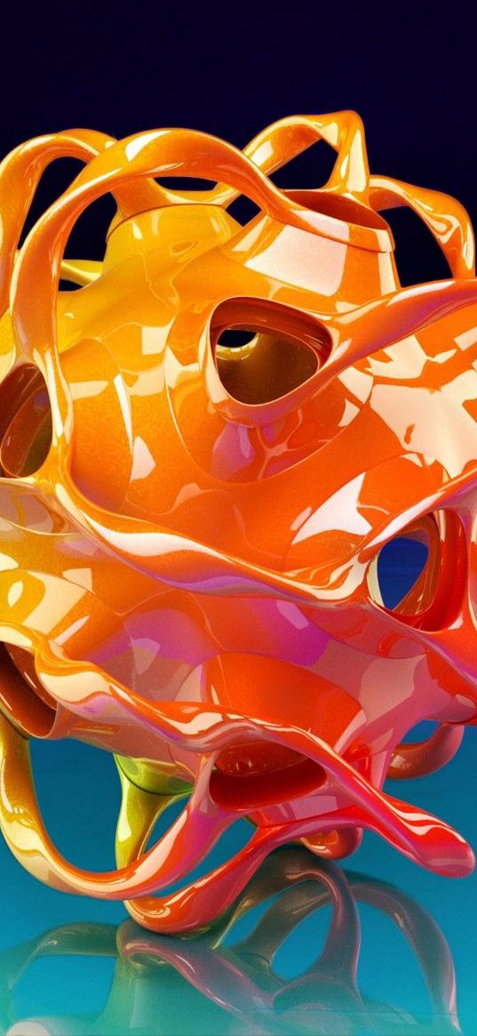 yellow, orange, liquid, form, color