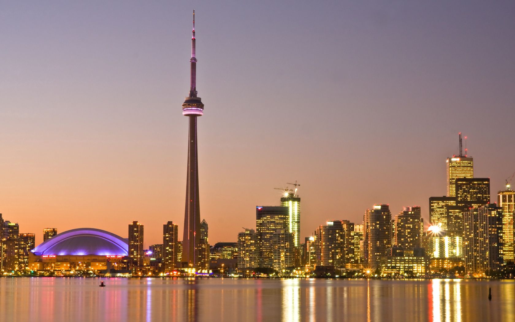 toronto, canada, coast, skyscrapers, architecture