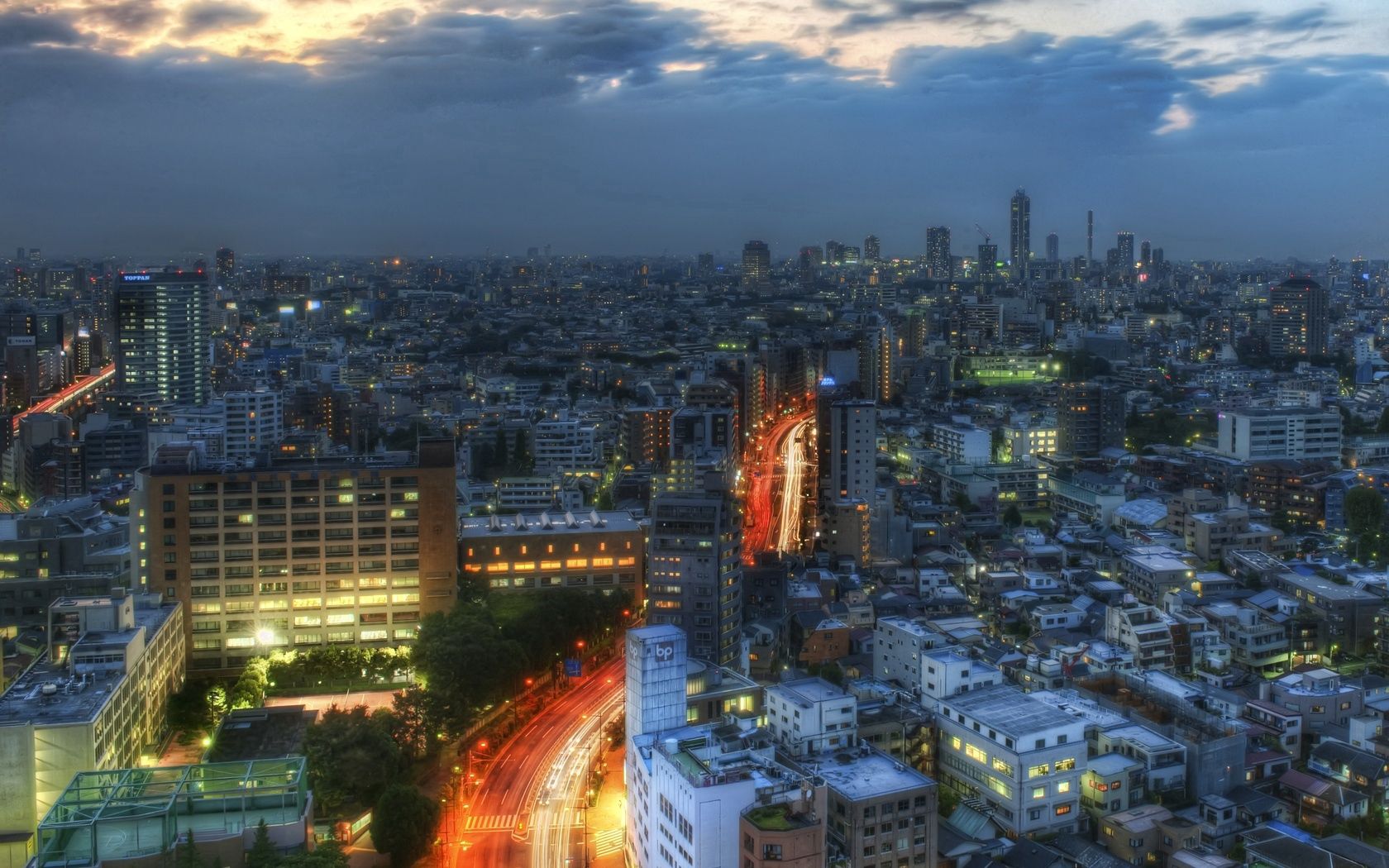 tokyo, japan, city, road