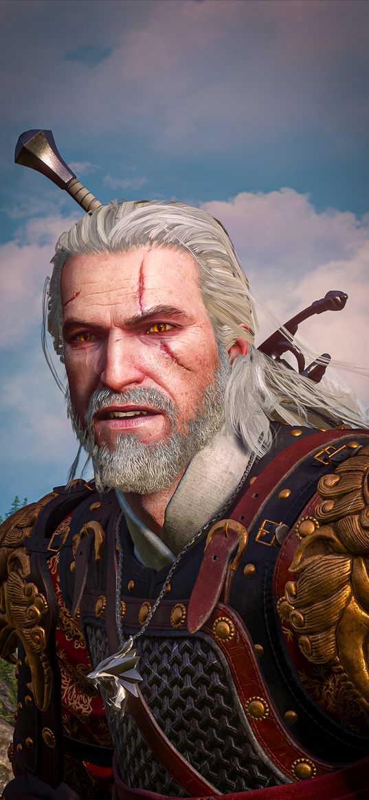 the witcher 3, xbox, games, game, nex gen, sword, white wolf, geralt of rivia, wolf