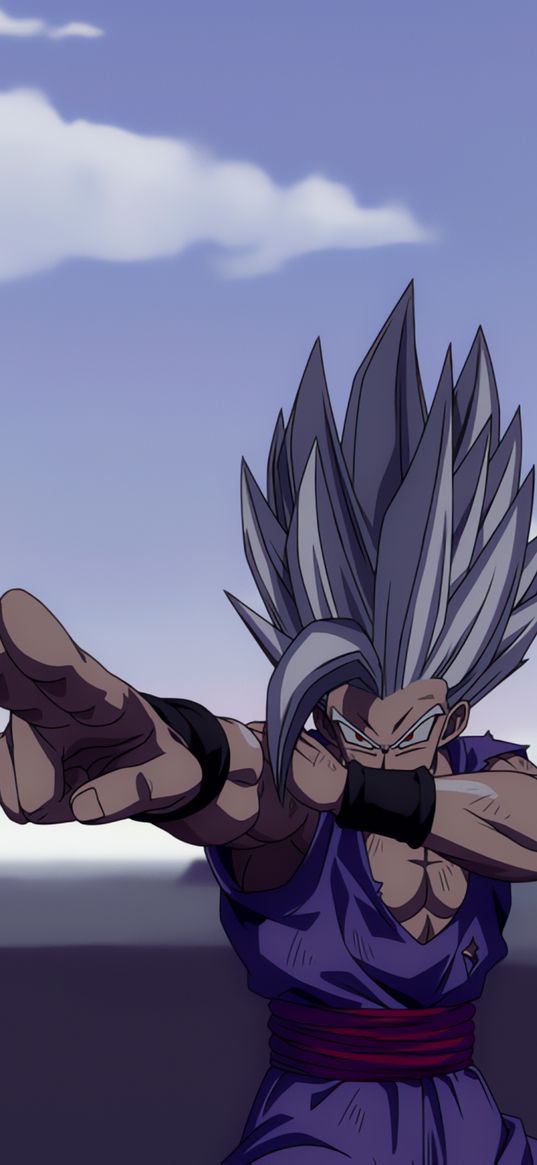 beast gohan, dragon ball, anime, manga, character