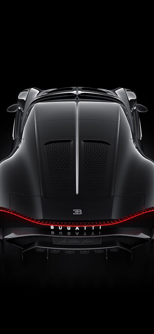 bugatti, car, sports car, black, supercar