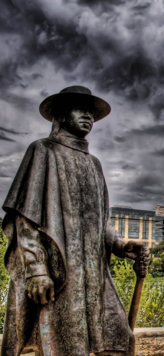 cowboy james storm, monument, river, building, hdr