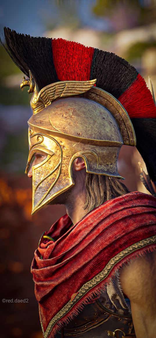 assassins creed odyssey, games, game, helmet, sparta, war, xbox