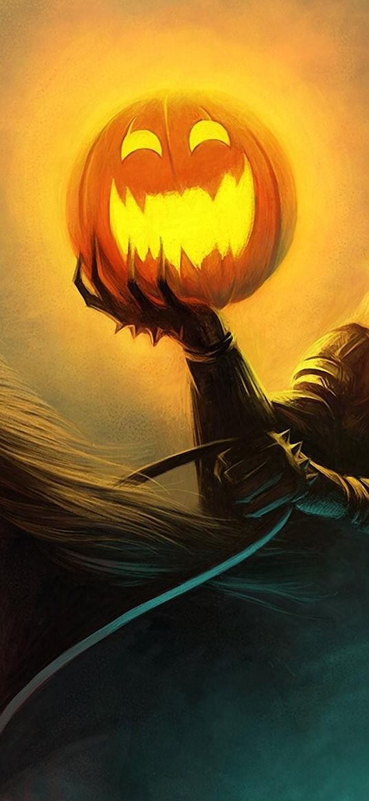 halloween, holiday, headless horseman, pumpkin, horse