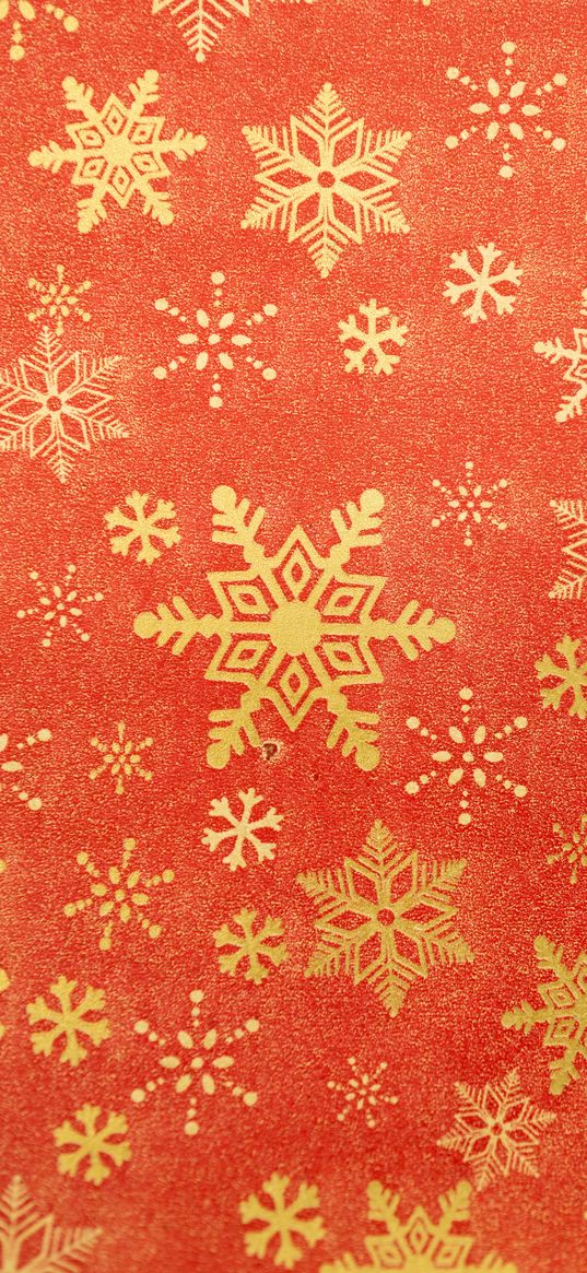 snowflakes, christmas, new year, texture, background, red