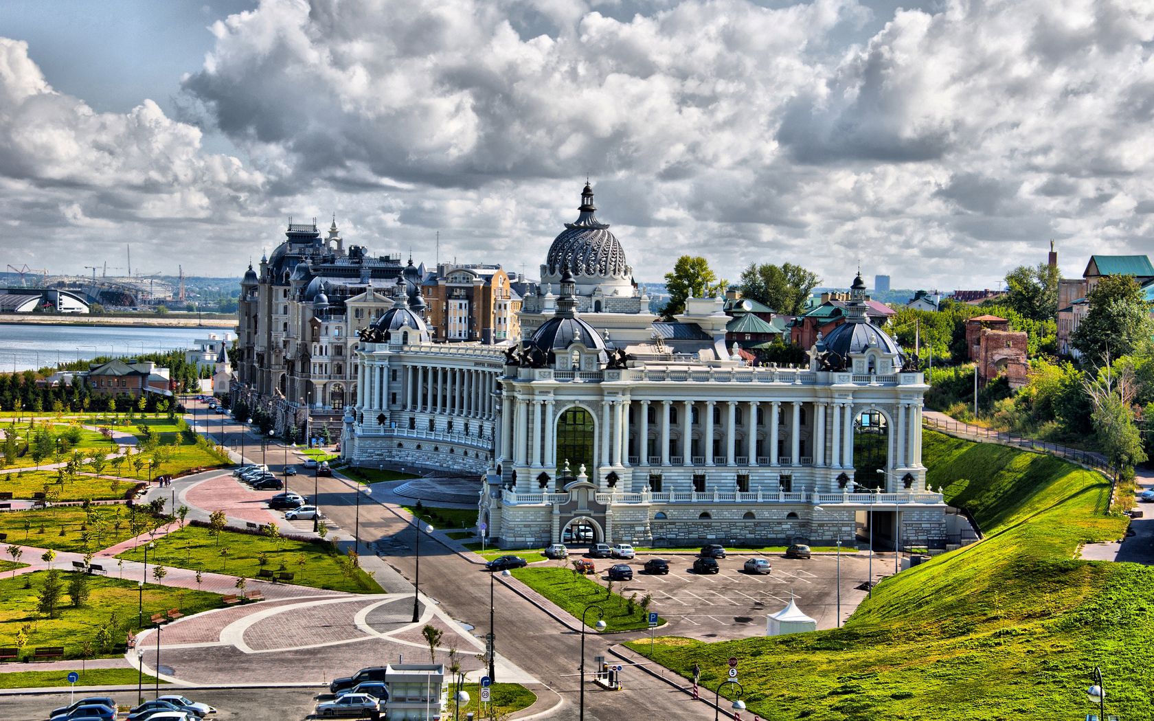 kazan, city, architecture, beautiful