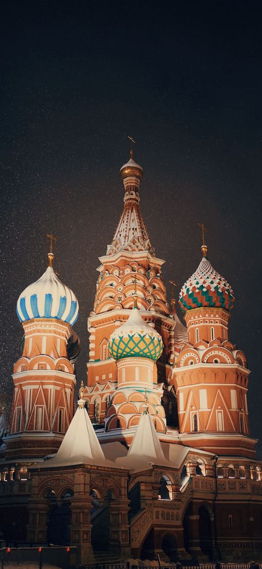 st. basil's cathedral, building, architecture, russia