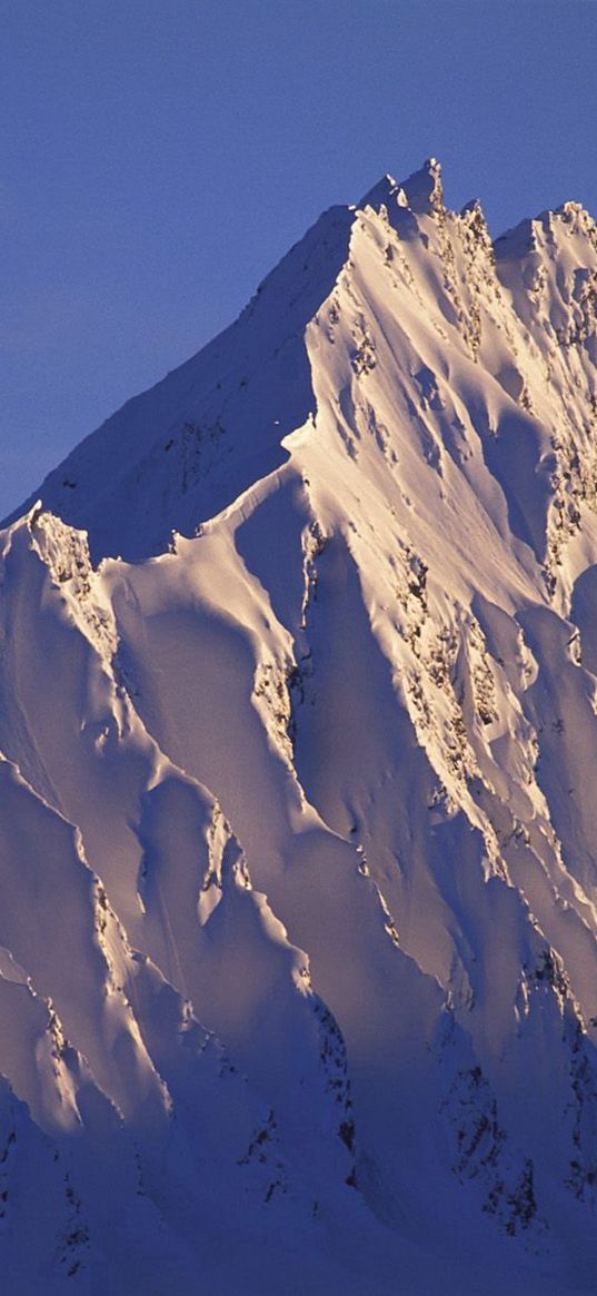 alaska, mountains, snow, top, shades