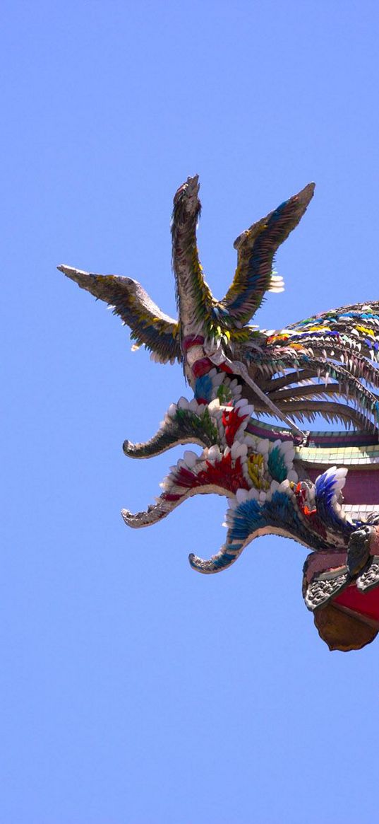 roof, china, jewelry, bird, symbol