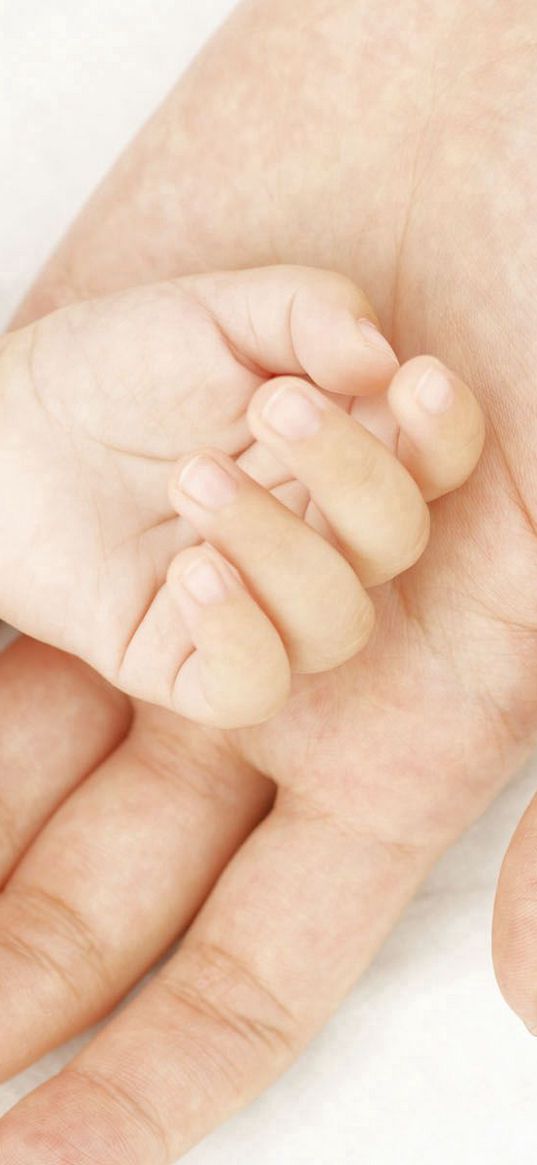 hands, child, care, tenderness