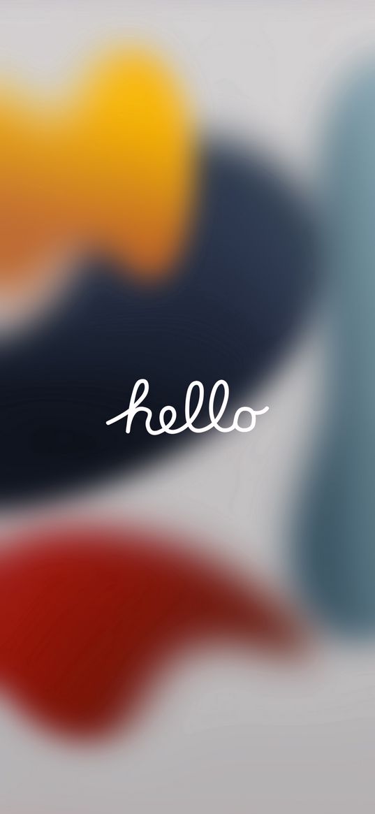 greeting, hello, inscription, apple, screensaver