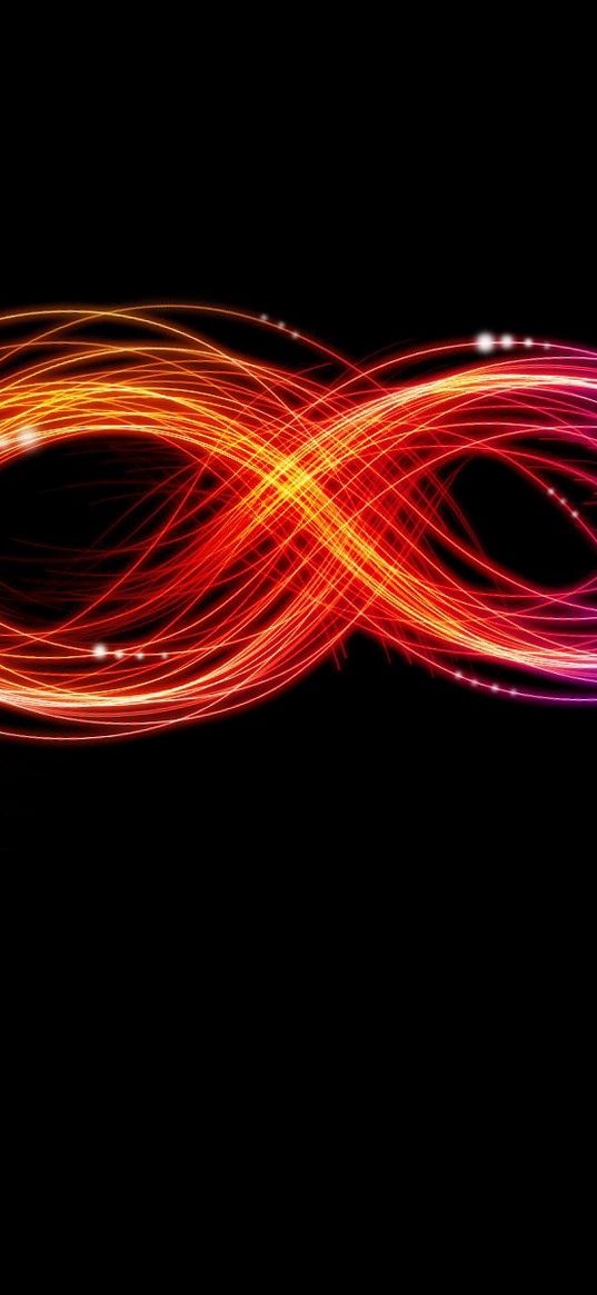 plexus, dark background, colorful, lines