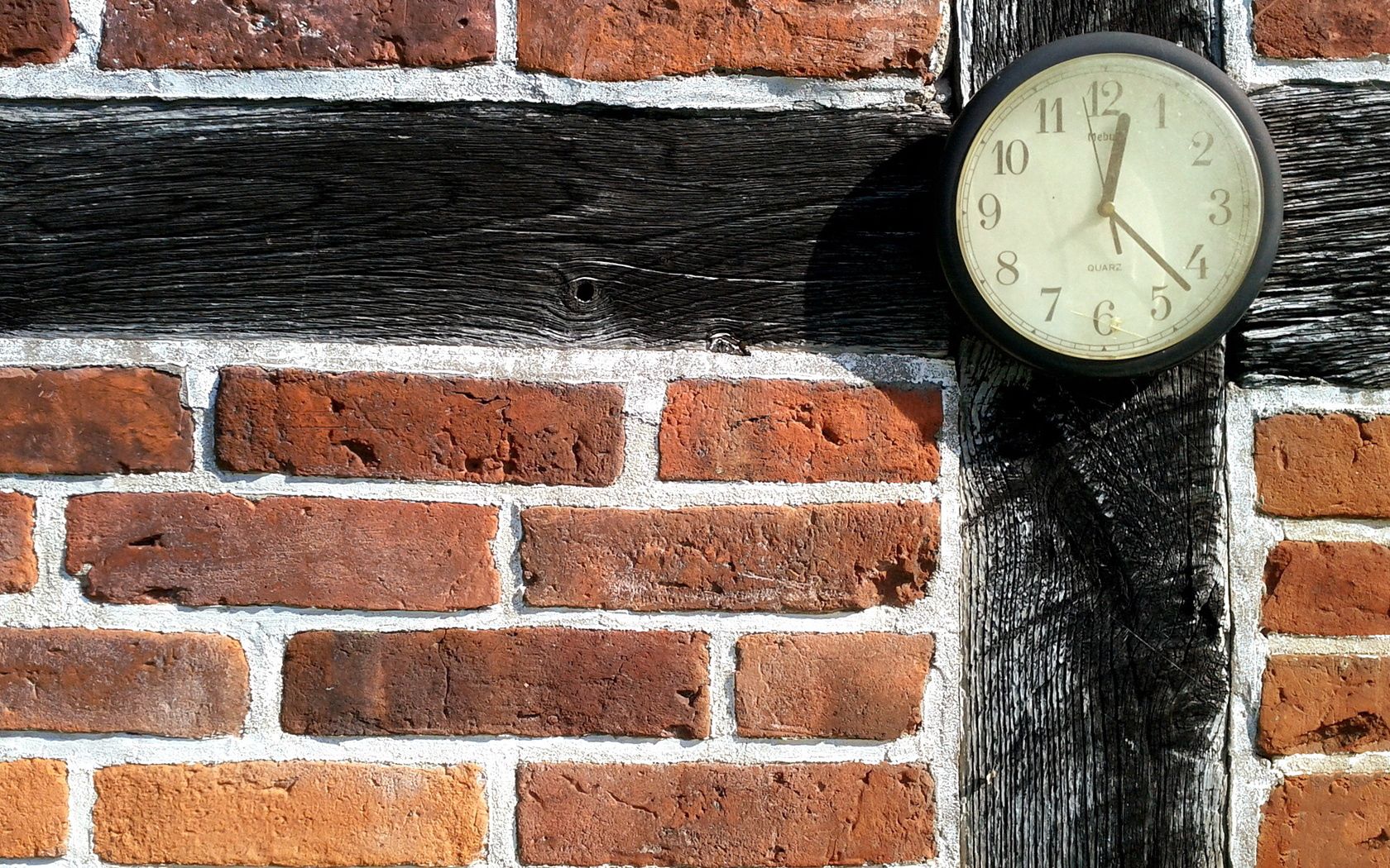 watch, wall, stone, brick