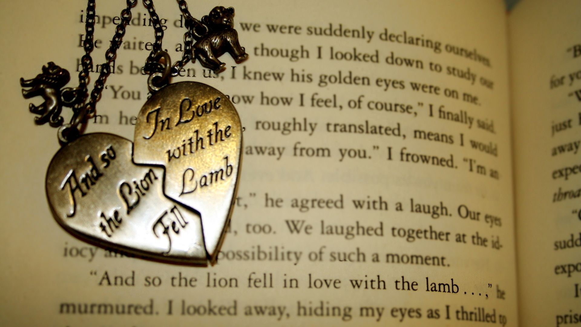 book, heart, pendants, locket