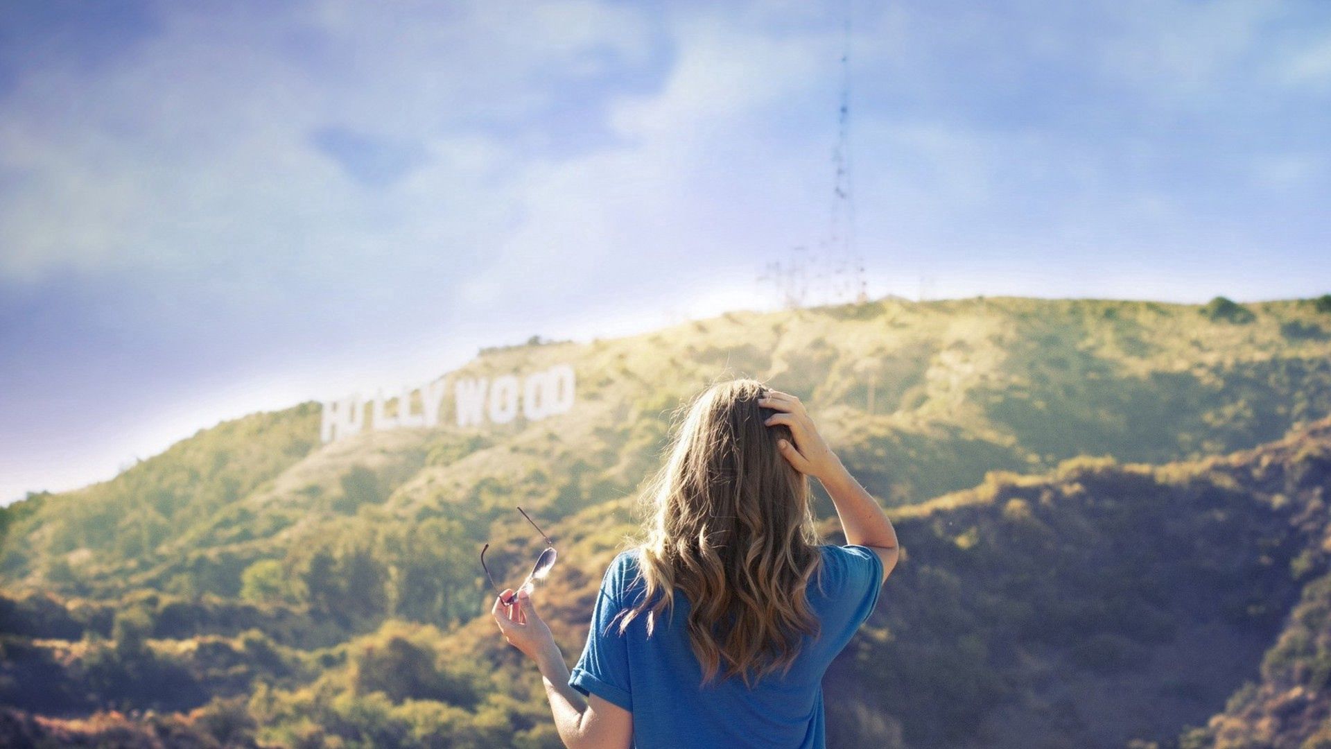 hair, girl, hollywood