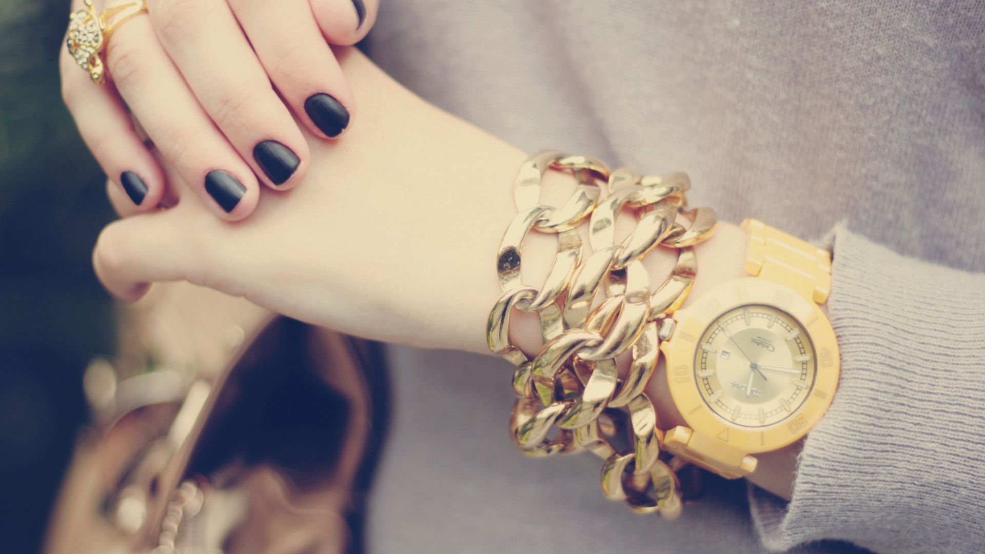 hands, watches, jewelry, manicure, girl