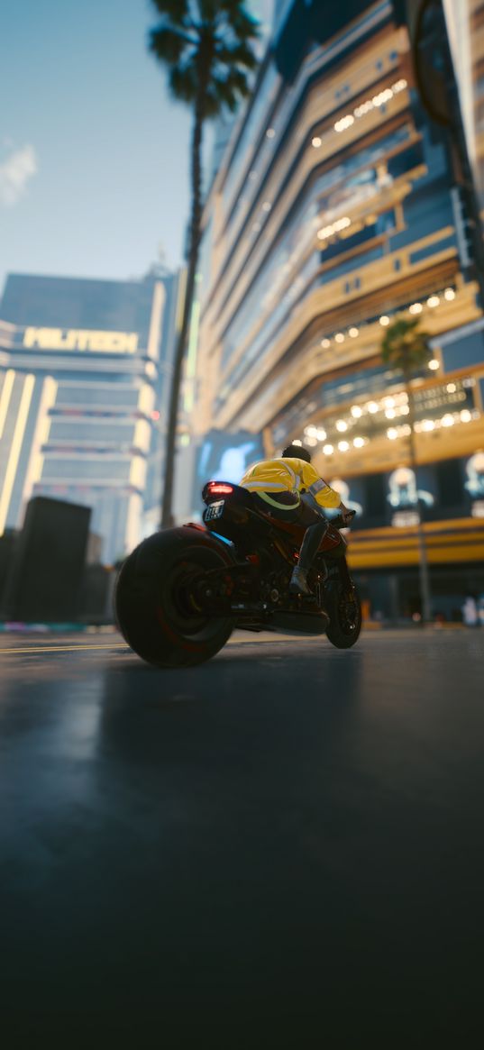 cyberpunk, cyberpunk 2077, cyberpunk edgerunners, arch, bike, game