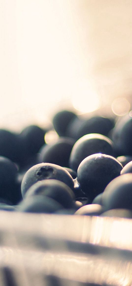 berries, baskets, background, bell, blurring