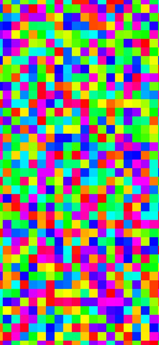 abstraction, squares, mosaic, multicolored, colors