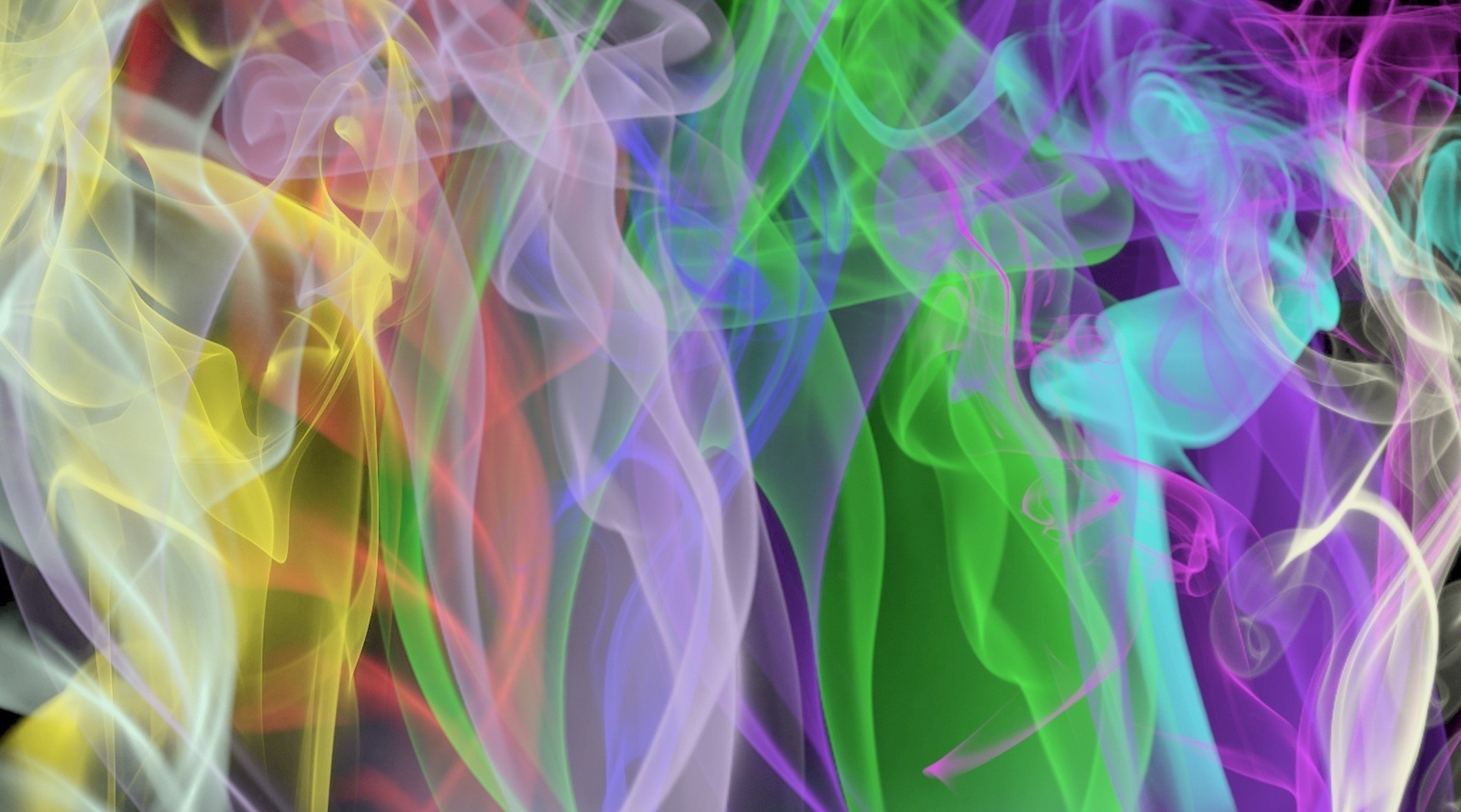 smoke, colorful, veil, clot