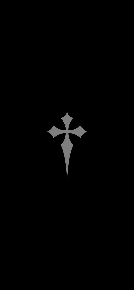 gothic, cross, peaks, black, gray