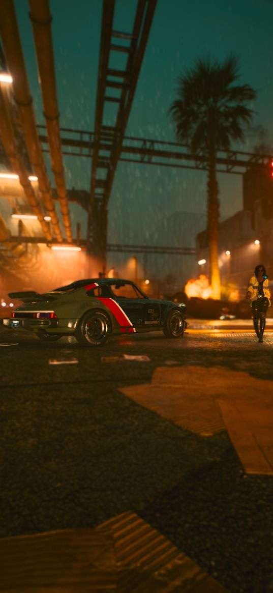 cyberpunk edgerunners, porsche 911, porsche, cyberpunk 2077, xbox