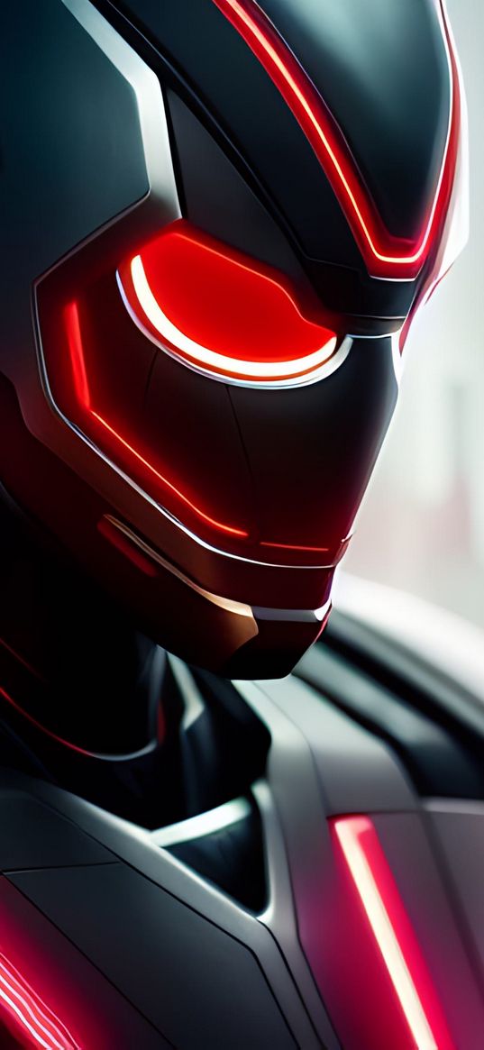 droid, ultron, red, artificial intelligence