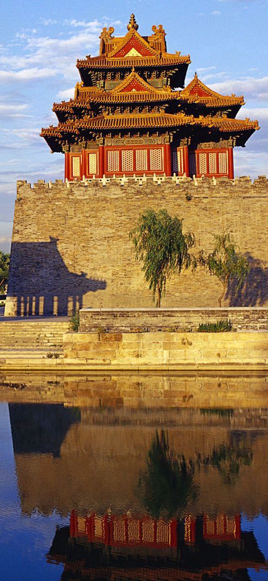 china, building, water, architecture, design