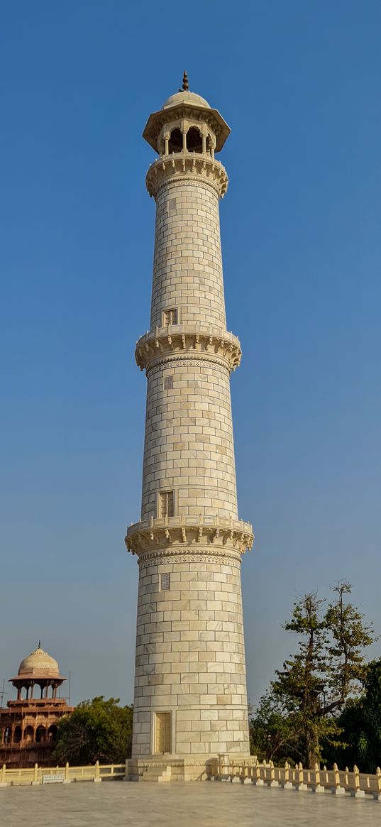 minar, tajmahal, architecture, white, marble, taj mahal