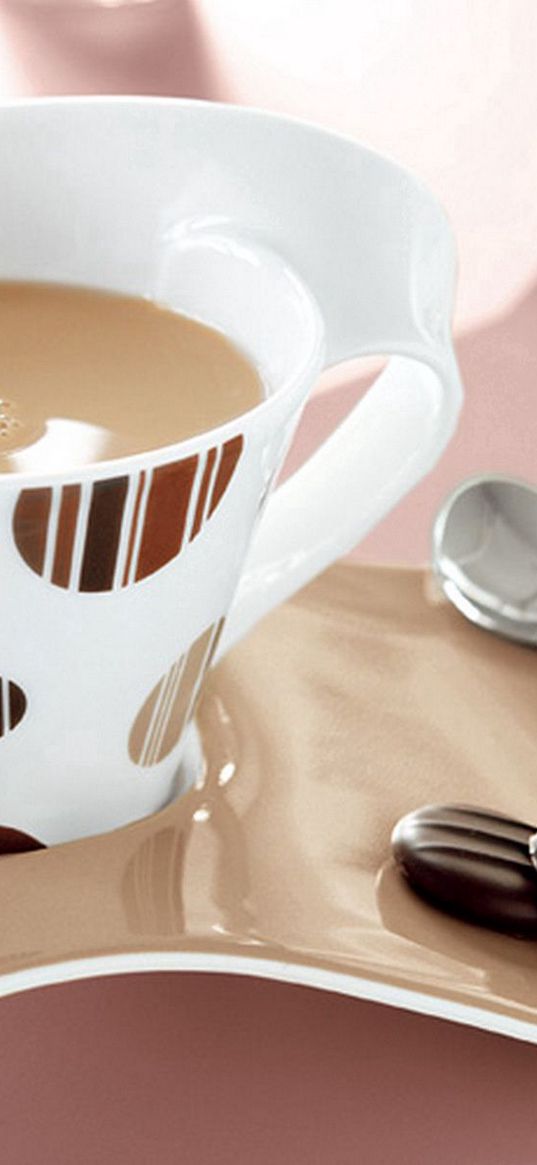 coffee, beautiful tableware, drink